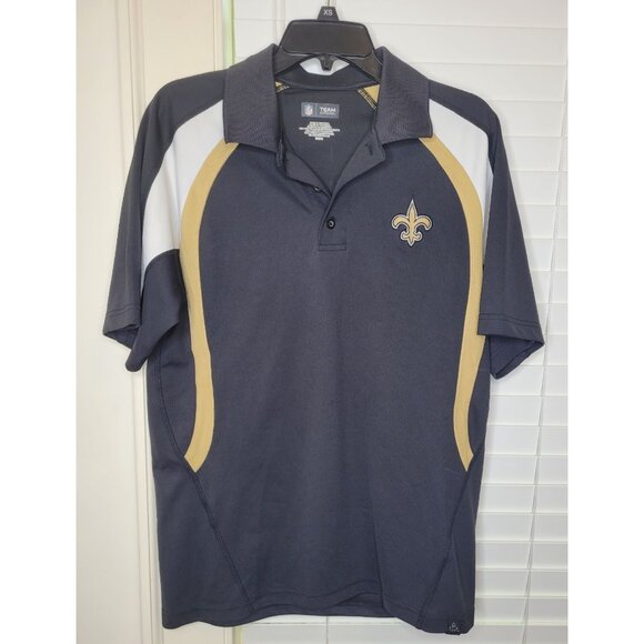 NFL Team Apparel Other - New Orleans Saints NFL Footnball Mens Polo Shirt M Classic Preppy blokecore